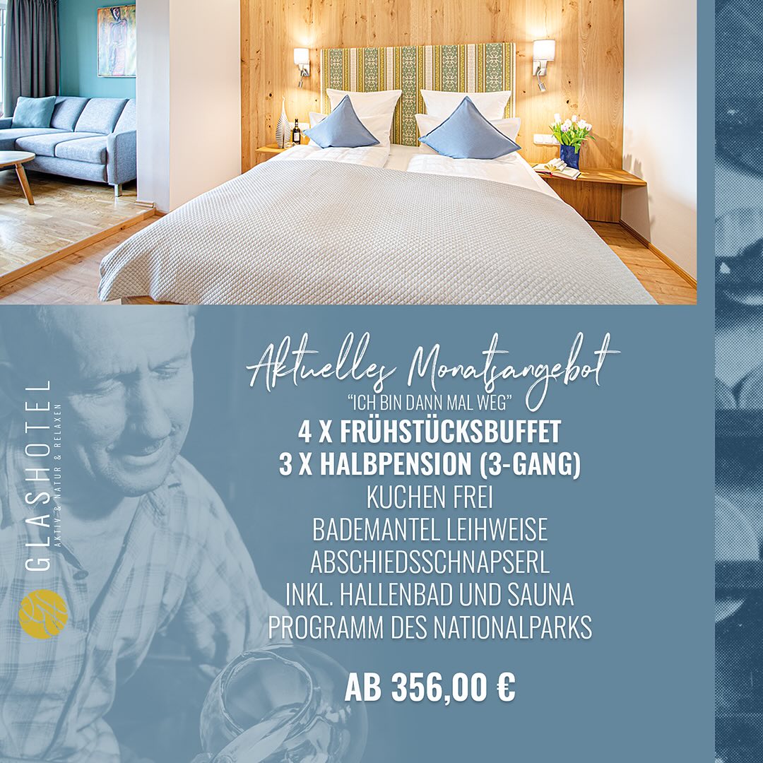Entdecken Sie das idyllische #GlasHotel und erleben Sie einen unvergesslichen #Urlaub im Herzen des atemberaubenden #BayerischerWald. Von den majestätischen Gipfeln des #Arber bis zu den malerischen Dörfern #Zwiesel und #Bodenmais bietet diese Region eine Fülle an natürlicher Schönheit und Abenteuermöglichkeiten. Tauchen Sie ein in die unberührte Natur, genießen Sie die Ruhe und Erholung in diesem einzigartigen Rückzugsort. Buchen Sie jetzt Ihren Aufenthalt im April und erhalten Sie 10% Rabatt auf den Übernachtungspreis! Willkommen zu Ihrem ganz persönlichen #ForestGetaway! 🌲✨ #NatureEscape #MountainMagic #BavarianAdventure