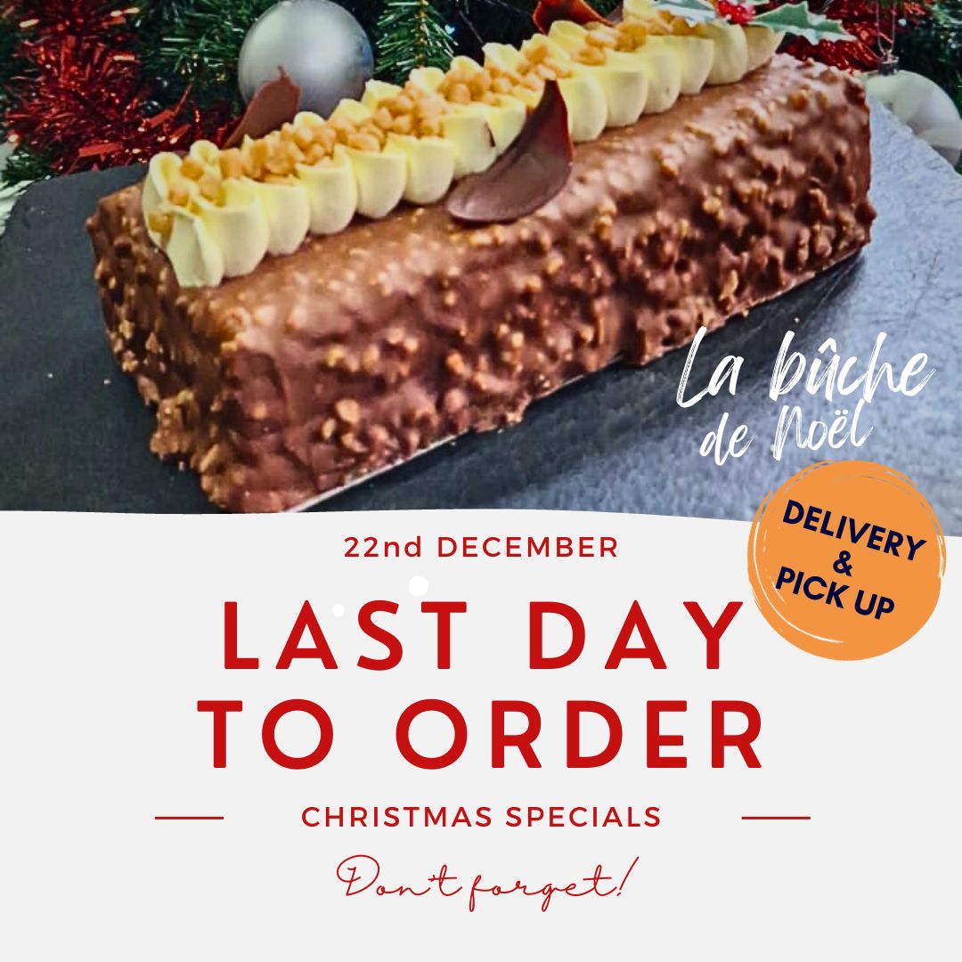 ? ???? ???? ??? ????????? ???????
Ensure a sweet celebration by placing your order by tomorrow, the ???? ?? ????????! Don't miss out on making this Christmas extra special with our ?? ?รป??? ?? ??รซ?!
? Hurry and secure your festive treats now! ??????? ???????? ????? are available, so don't miss out on the joy of our Christmas delights.
? ??????? ??? ????????? ?? @cafepralineedinburgh ?? ??? ???? ??????? ?? ?? ??? ?? ??.
#Christmas #LastCall #TreatYourself #EdinburghChristmas #OrderNow