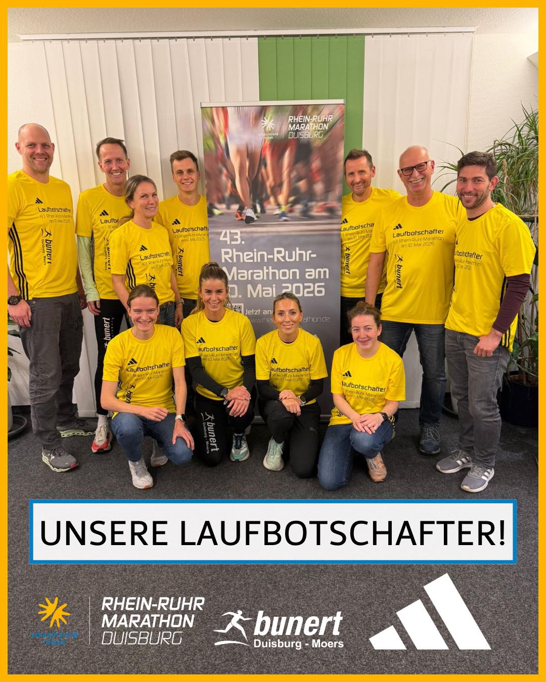 Unsere Laufbotschafter waren schon richtig fleißig! 💬🏃♀️🏃♂️Bei einem gem....