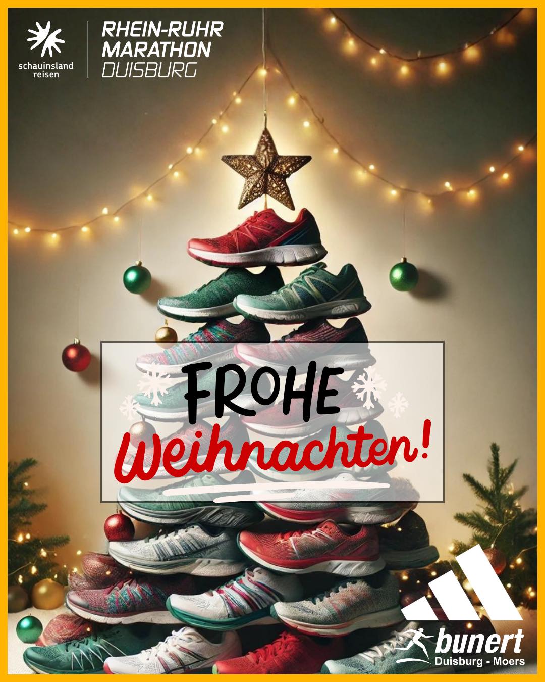 🎄 Frohe Weihnachten, liebe Lauf-Community! 🎄Wir wünschen euch entspannte Feiertage, viele....