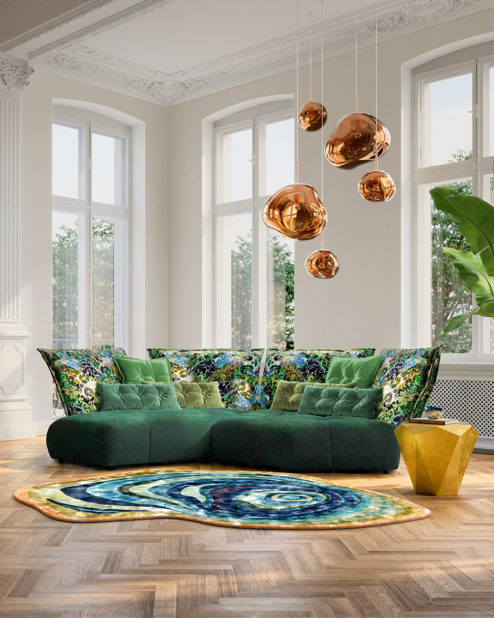 Grün wie pure Fantasie 🌿
MATILDA vereint weiche Formen, übergroße Kissen und sichtbare Geborgenhei...