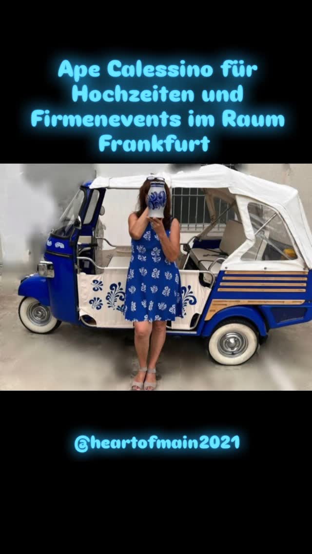 #apecalessino #hessen #tuktuk #hochzeitsauto #hessentag #firmenevent #firmenevent #werbung