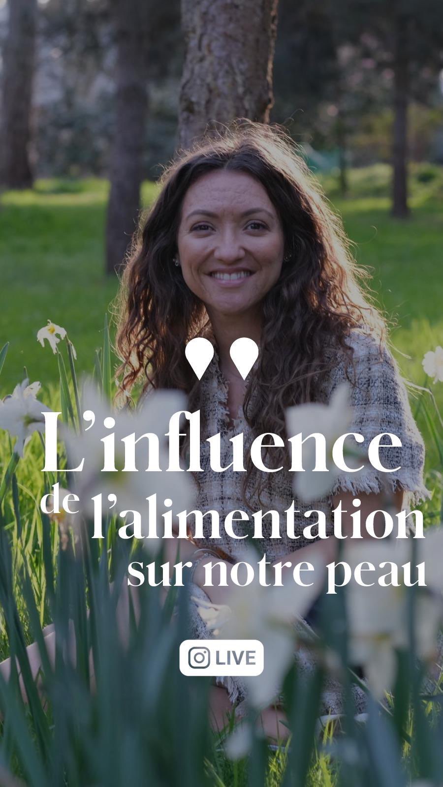 Live avec @vitaliseur - Lien entre l’alimentation et la peau