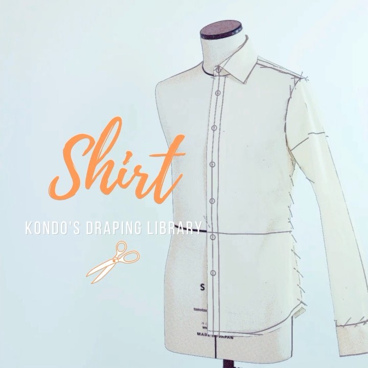 Shirts developed alongside jackets and their silhouette fluctuates through time. While the 90’s saw a the more loose or big silhouette as desirable, we see much more skinny jackets and fitting shirts underneath these days.
This shirt is a tighter silhouette with a casual collar design but you to make it skin-tight, deconstructed, oversized or… what’s the next trend. It’s up to you!
You can watch the whole tutorial on YouTube on “The Library of Draping” channel.
#shirt #mensfashion #dressform #patternmaking #spurdressform #tamotsukondo #draping #spurdressform #tutorial