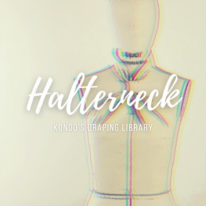The halterneck works magic in making your neck and shoulders look toned and seductive. A simple pattern can express itself in many playful variations.
.
You too can learn how to create this pattern and many more from scratch on Kondo’s Draping Library on YouTube. And don’t forget to like and subscribe ??.
.
#halterneck #tamotsukondo #spurdressform #dressform #draping #tutorial #patternmaking