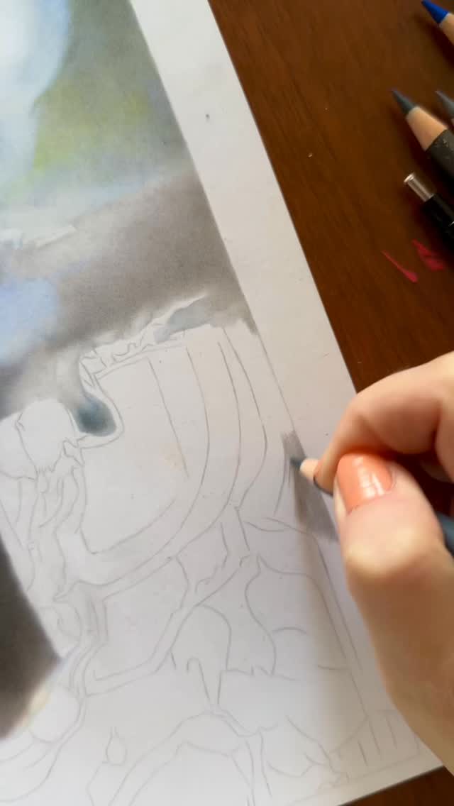 Monday mood: the story continues… Shadows, details, and hours of pencil work slowly bringing this villain to life.
#ColoredPencilArt #PolychromosPencils #Hahnemühle #DrawingProcess #ArtReelsOfInstagram #RealisticArt #Topenga #TopengaArt