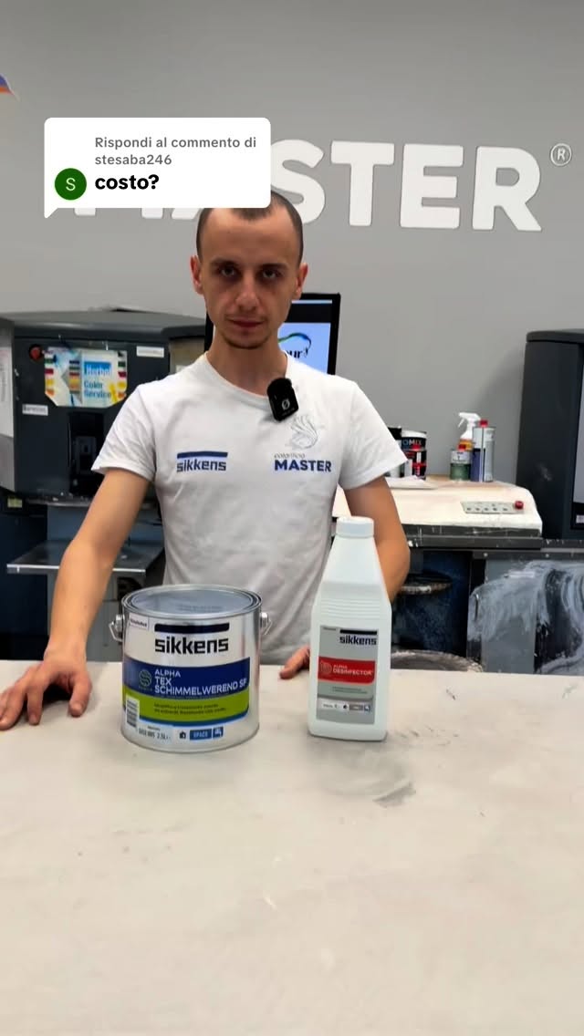 👋 Ciao Ste!
Per la muffa la combo giusta è:
🔹 Tex Schimmelwerend 👉 protegge e previene il ritorno della muffa
🔹 Desinfector 👉 elimina a fondo quella già presente
Insieme fanno un trattamento completo 💪
