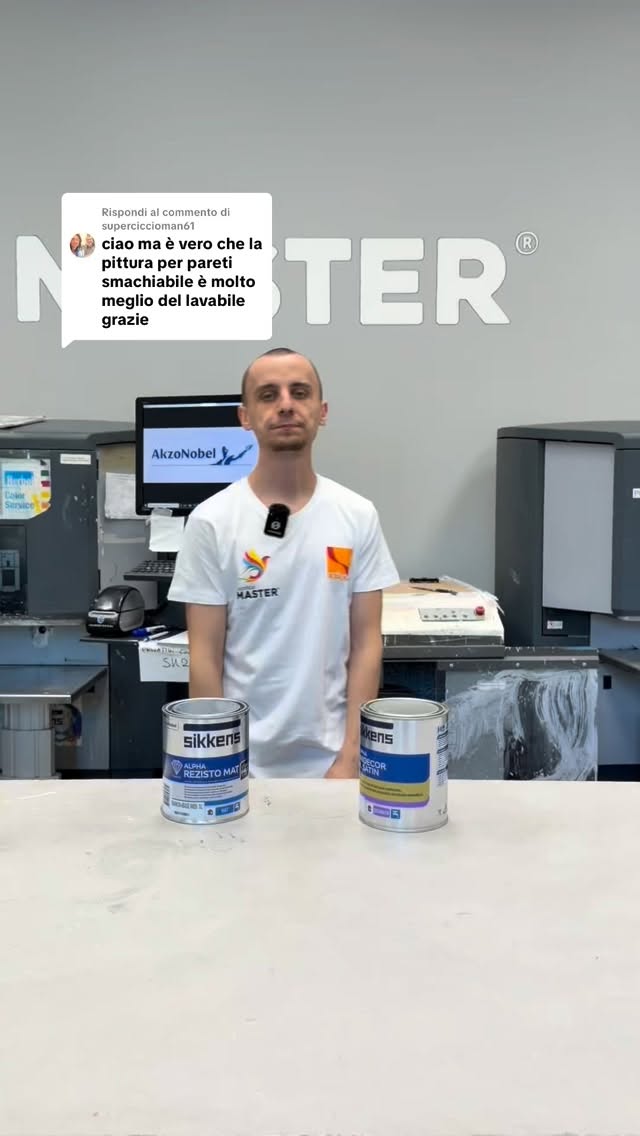 Risposta a @superciccioman61 Spedizione gratuita in 24/48h 🚚✨
E con l’app Colorificio Master (gratis 📱) puoi calcolare il materiale e provare i colori direttamente sulle tue pareti prima di acquistare 🎨🧠
⭐️ Più di 850 recensioni a 5 stelle — qualità garantita!