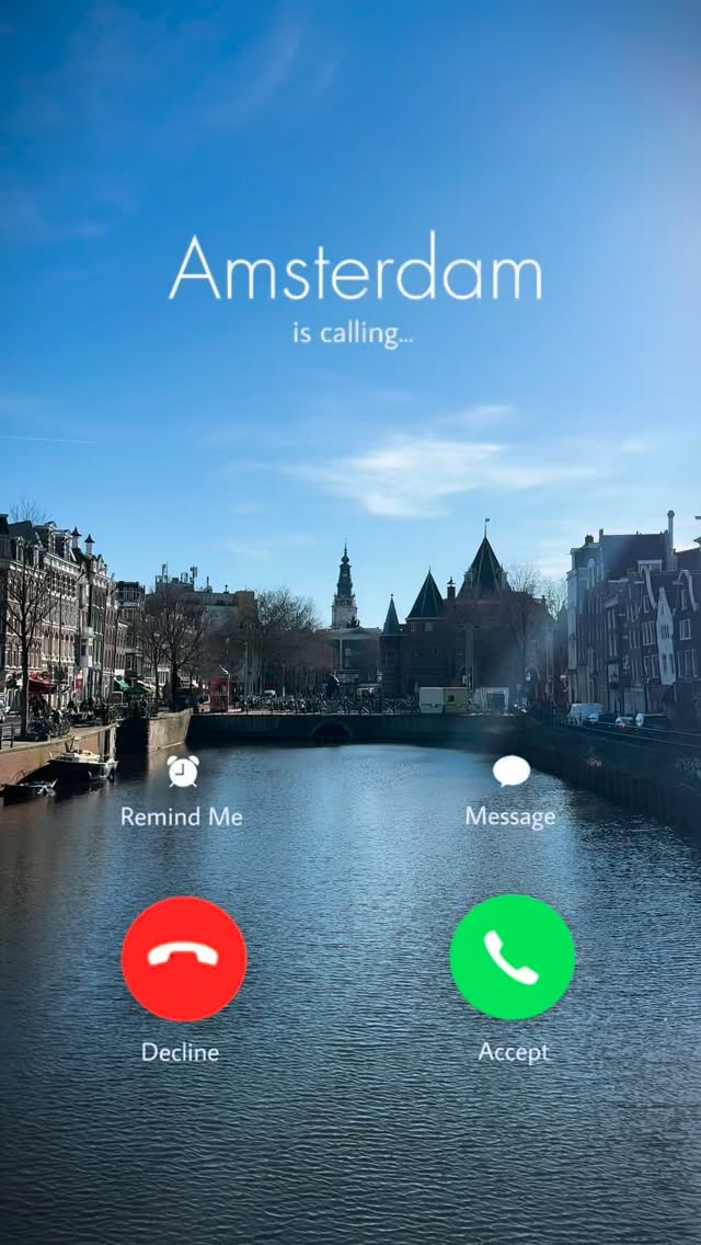 Is it spring calling? Is it a trip to The Netherlands calling? Is it the best time of the year to visit Amsterdam calling? ?✨
We know we are ready for it.
#SpringInAmsterdam #VisitTheNetherlands #AmsterdamTrip #Spring #Travel