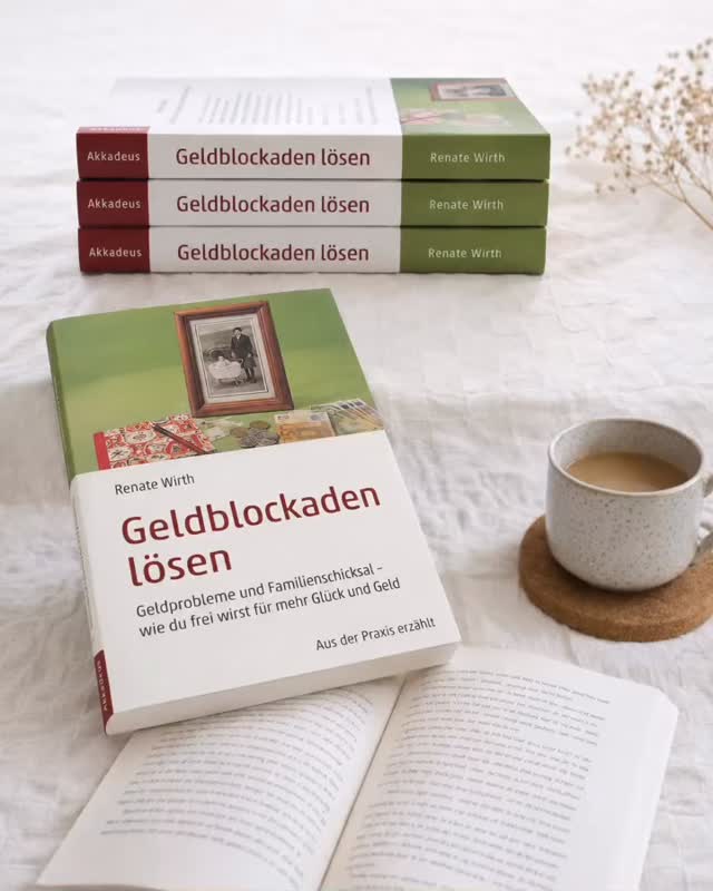 Geldprobleme und Familienschicksal
So oft sehe ich in meiner therapeutischen Arbeit, dass Geldprobleme Sorgen bringen, Angst auslösen und den eigenen Energiefluss blockieren.
🌼 Belastenden Geldgefühle haben ihren Ursprung in den Geldereignissen unserer Eltern, Großeltern und Urgroßeltern. Wir haben ihre Geldschicksale unbewusst übernommen.
🌼 Die erlebten Geldtraumata führen dann in den nachfolgenden Generationen zu finanziellen Verlusten, fehlendem beruflichem Erfolg, Geldsorgen, fehlendem Vertrauen, mangelnder Energie, nicht passenden Schuldgefühlen und dem unbewussten Verbot, sich ein gutes Leben zu erlauben.
🌼 Sollte es auch dir so gehen, du kannst das jetzt ändern. Es bringt dir, und den Menschen, die dir nahe stehen Gutes.
Das neue Buch „Geldblockaden lösen. Geldprobleme und Familienschicksal“ zeigt, wie es möglich ist, die finanziellen Verletzungen deiner Familie zu heilen. Schau in meine Bio. Das Buch erscheint am 15. August. Wenn du es über meine Webseite vorbestellst, erhältst du ein signiertes Exemplar sofort per Post.
