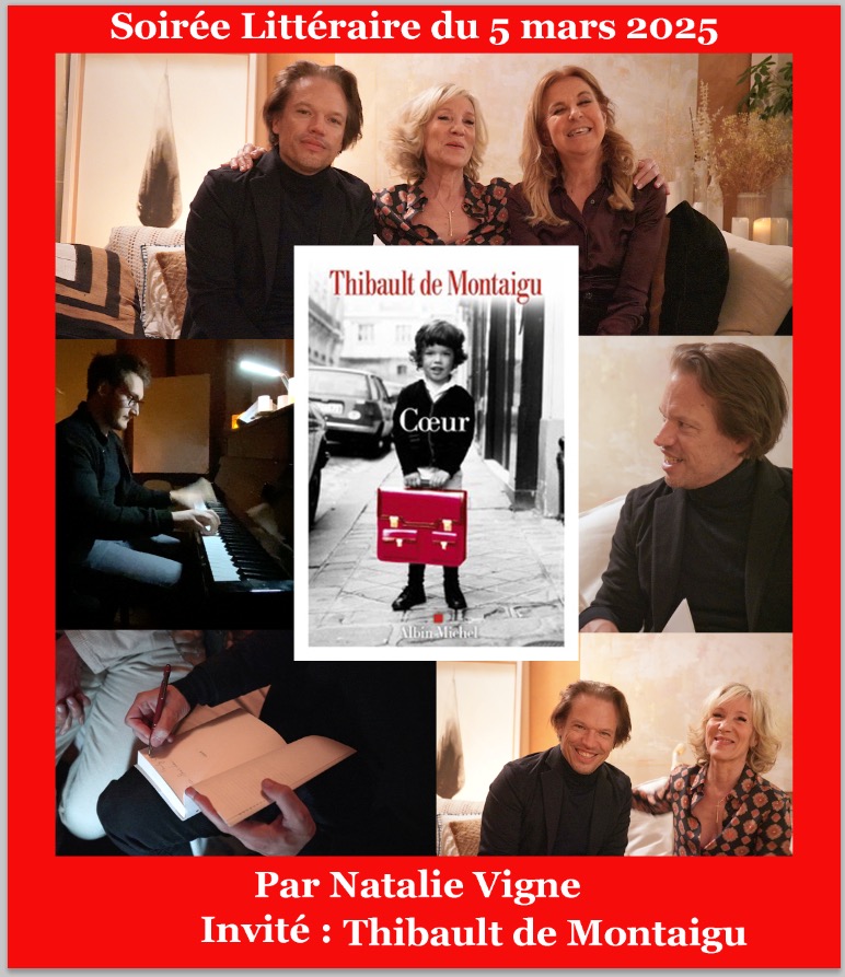RETOUR SUR LA SOIRÉE LITTÉRAIRE #41 DU 5 MARS 2025 : THIBAULT DE MONTAIGU , « CŒUR » (ALBIN MICHEL ).
Nous avons eu la chance de recevoir l’écrivain Thibault de Montaigu à l'occasion de la sortie de son dernier roman « Cœur », publié chez Albin Michel.
Merci à l’auteur pour sa générosité .
Merci à vous tous pour votre grande fidélité .
Merci à @guillaume_huret_rejoice
Merci à @patriciaorebi
Merci à @pankotay_photography
Merci à@thom_nuatea
#lessoireeslitterairesdenatalie #confidenceslitteraires #salonlitteraire #litterature #litteratureetmusique #natalieinthemoodforbooks #natalievigne #confessionslittéraires