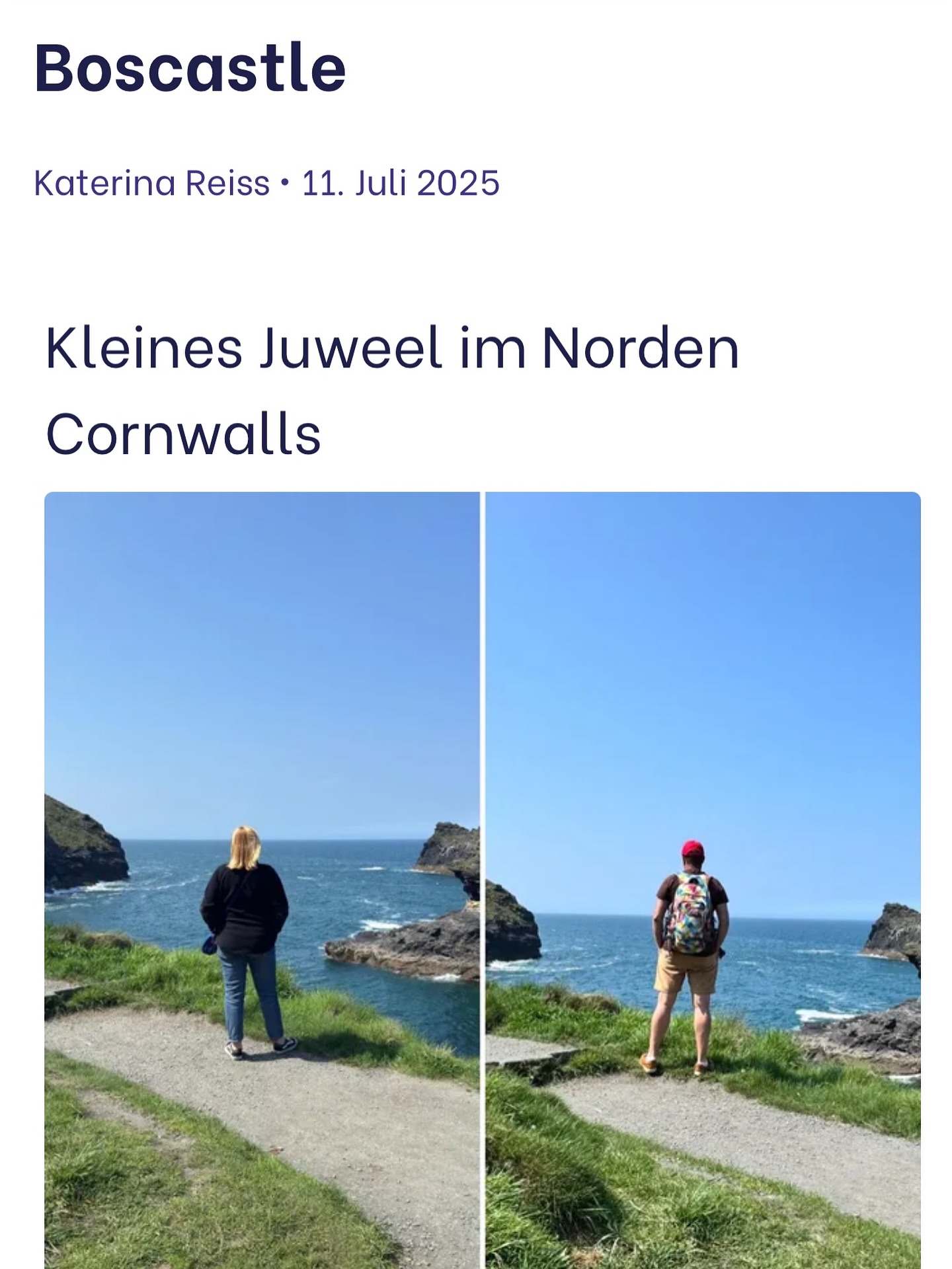 Ein neuer Blogpost über das wunderschöne #boscastle ist online.
https://www.reisselust.com/boscastle
#cornwall #hafen #blog #reisselust #blogpost #travelblog #travelphotography