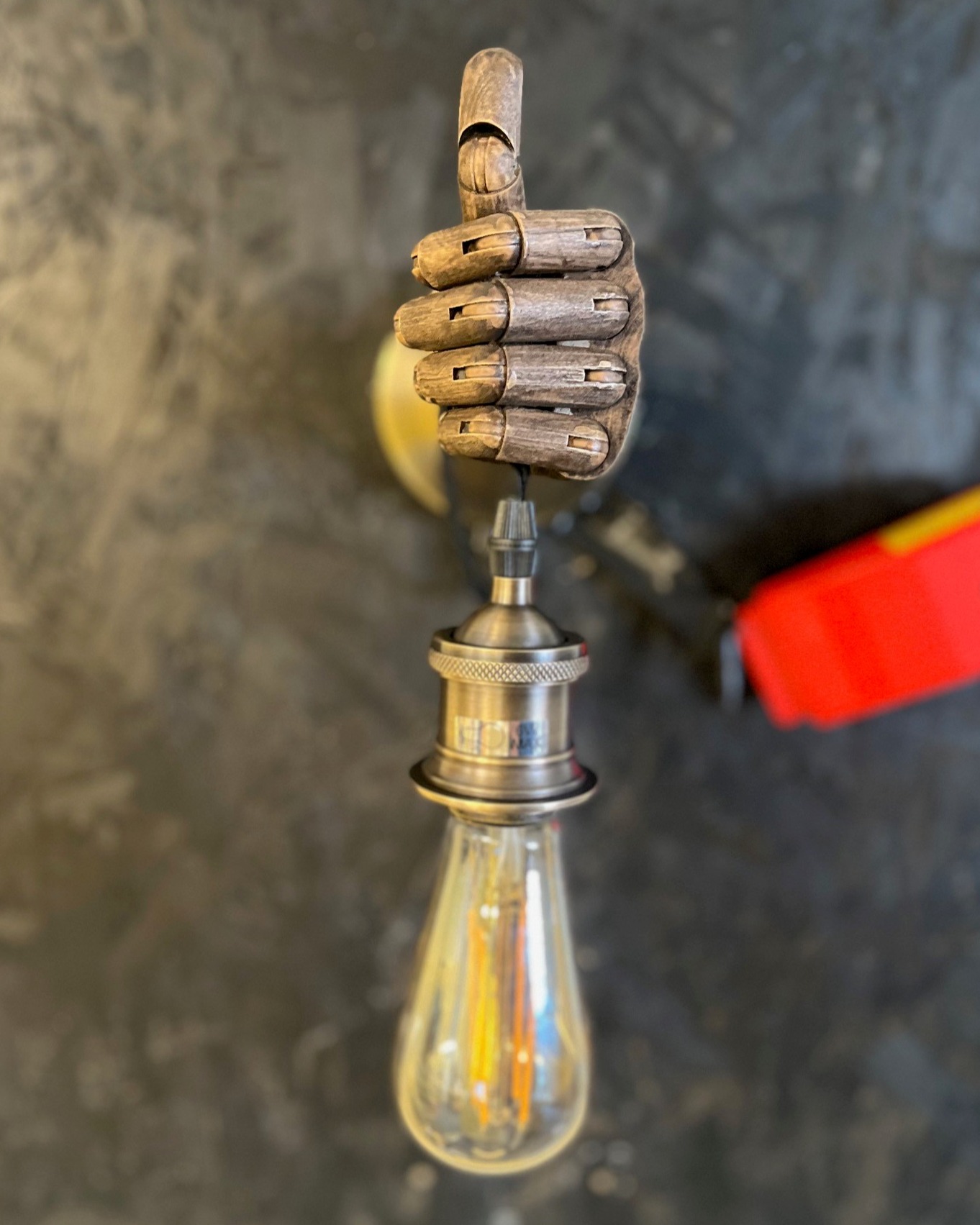 ✨ Give your space a thumbs up! ?
A sculptural statement in light.
Our Hand Wall Light is meticulously carved from wood and paired with antique brass detailing, merging craftsmanship with elegance. Designed to illuminate with character, it’s more than a fixture — it’s a conversation piece.
#lightingdesign
#bespokelighting
#lightingmanufacturer
#UKManufacturing
#hotellighting
#leisurelighting
#interiordesign
#hospitalityindustry
#restaurantlighting