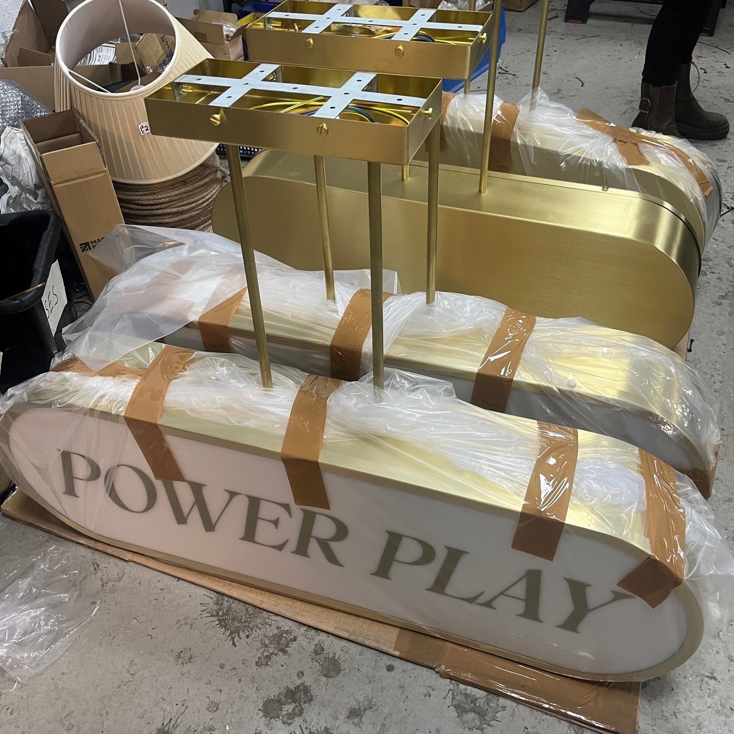 Refined elegance in every detail. ✨
Our bespoke brushed brass pendants are destined for one of London’s most stylish bar venues, where timeless design meets modern luxury. ?
#lightingdesign
#bespokelighting
#lightingmanufacturer
#UKManufacturing
#hotellighting
#leisurelighting
#interiordesign
#hospitalityindustry
#restaurantlighting