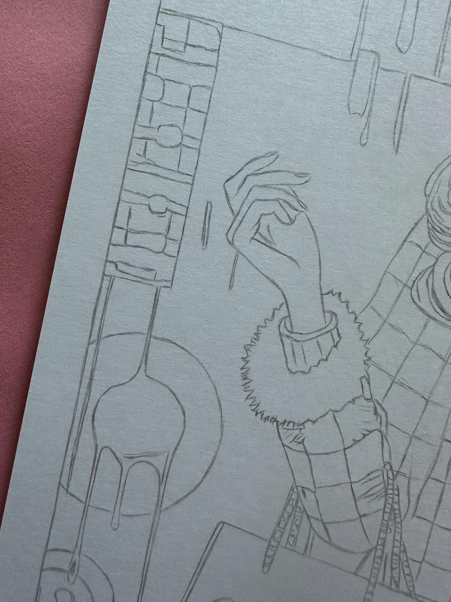 ✨ Work in progress ✨
Just pencil lines today – but something iconic is taking shape…??
Any guesses?
#WIPArtwork #ArtProcess #DrawingProcess #PencilDrawingArt #PencilSketching #GraphiteSketch #SketchbookArtwork #Topenga #TopengaArt