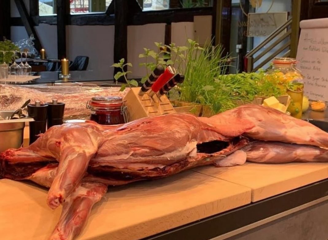 Das darf kein Fleischliebhaber verpassen - wir zerlegen und kochen von Nase bis Schwanz! ???
Ein Tier besteht aus mehr als Rücken und Keule und Fleisch ist mehr als Filet! Am 6. Februar zerlegen wir im Kochkurs „From Nose to Tail“ ein ganzes Reh und zeigen dir, wie du auch Innereien, Kutteln oder Zunge zu köstlichen Gerichten machst. Du lernst von Koch Florian Verarbeitungstechniken, Rubs, Räuchern und raffinierte Beilagen für jeden Gang! ?
Auf dem Menü: Innereien mit Glasnudelsalat, Ragout mit Kräuterknödeln, Rücken und Keule mit Jus und Meringue Pie mit Karotte ???
Respekt fürs Tier. Handwerk fürs Fleisch. Geschmack für dich. Jetzt anmelden – unsere Plätze sind limitiert! ?
?? www.kochschule-sachsen.de
☎️ 037608 28481
✉️ verkauf@kochschule-sachsen.de
#kochschulesachsen #rehzerlegen #lecker #ganzestierverwerten #kochkurs #kochenlernen