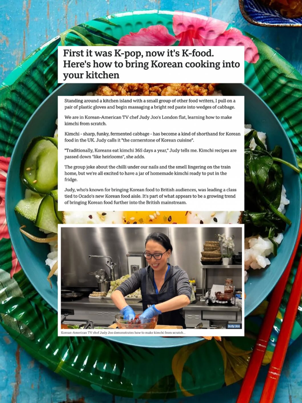 Ad. Korean food is so much more than trends. It’s about everyday life, care, and food that’s meant to be shared.
Kimchi isn’t something we eat once in a while…it’s on the table year-round, passed down through generations and made with intention.
I loved being part of this thoughtful piece exploring how Korean food is finding its place in the UK, not by competing with other cuisines, but by being understood on its own terms.
Grateful to be part of this exploration of Korean food and culture in the UK, in partnership with @ocadouk.
Thank you to @bbcnews and @jijiyoung.tv for telling this story so beautifully.
Read the full article via link in bio.
@koreafoods @seoulplaza Ad. Korean food is so much more than trends. It’s about everyday life, care, and food that’s meant to be shared.
Kimchi isn’t something we eat once in a while…it’s on the table year-round, passed down through generations and made with intention.
I loved being part of this thoughtful piece exploring how Korean food is finding its place in the UK, not by competing with other cuisines, but by being understood on its own terms.
Grateful to be part of this exploration of Korean food and culture in the UK, in partnership with @ocadouk.
Thank you to @bbcnews and @jijiyoung.tv for telling this story so beautifully.
Read the full article via link in bio.
@koreafoods @seoulplaza
