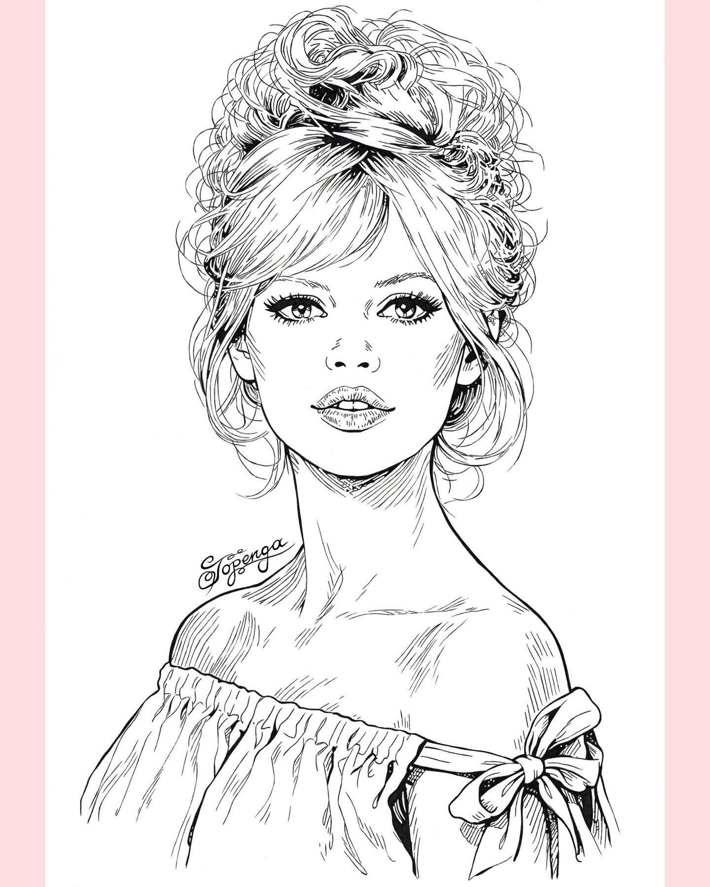 ?️ “Every age can be enchanting, provided you live within it.” ~ Brigitte Bardot
A farewell to the eternal muse of freedom, sensuality, and rebellion.
This drawing is my quiet homage to a woman who lived boldly, loved fiercely, and gave her voice to the voiceless.
May her spirit continue to inspire authenticity, courage, and grace. ?????
#BrigitteBardot #FinelinerArt #FinelinerDrawing #TombowMono #Hahnemühle #BristolPaper #IconicWomen #FrenchCinema #AnimalRightsActivist #Topenga #TopengaArt