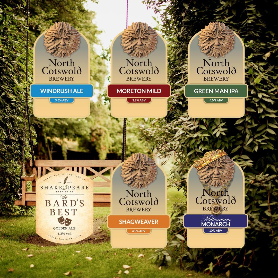 From today the government guidelines allow gatherings of 6 people outside, including gardens! ??Why not stock up on our ales to enjoy whilst you catch up with friends and family? We have either bottles or draught ales & ciders (from our draught weekly menu below⬇️)
Windrush 3.6% ~ amber malty
Moreton Mild 3.8% ~ dark smooth nutty
Green Man IPA 4% ~ pale hoppy
Bard's Best 4.2% ~ golden hoppy citrus
Shagweaver 4.5% ~ golden fruity hoppy
Millennium Monarch 10% ~ rich brune Belgium style *
Guest Ale
?Burton Bridge Brewery
Stairway to Heaven 5% ~ pale hoppy smooth
Guest cider...
?@gwyntyddraigcider
Two Trees Perry 4.5% ~ apples & pears fruity
Farmhouse Scrumpy 5.3% ~ medium smooth
Welsh Warrior 6% ~ medium dry
?4 pint containers £10 / 10L boxes £30 / 20L boxes £58
* price for the Monarch only 4 pints £15 / 10L £ 45 / 20L £87
Call us on 01608 663947 (please leave a message) ☎️, place an order via our website, or email mail@northcotswoldbrewery.co.uk
_________________________
#spring #beermenu #supportsmallbusiness #supportlocal #doorstepdelivery #beerdelivery #northcotswoldbrewery #greenman #brewery #ales #brewing #microbrewery #cotswolds #camra #familybusiness #beer #beerlover #brew #pint #brewers #brewerylife #beerlife #ilovebeer #craftale #craftbeer #cheers