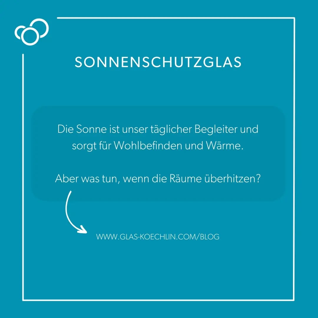 Heute ist Frühlingsanfang ? und wir alle freuen uns auf die kommenden sonnigen ? Tage.
? Aber was tun, wenn die Räume durch starke Sonneneinstrahlung überhitzen?
? Erfahre mehr zu diesem Thema auf unserem GlasBlog: www.glas-koechlin.com/blog
#glasköchlin #glaskoechlin #badsäckingen #schweiz #flachglas #glas #esg #vsg #float #fenster #isolierglas #sonnenschutz #sonnenschutzglas #sonne #frühling #haus #hausbau #handwerker #handwerk