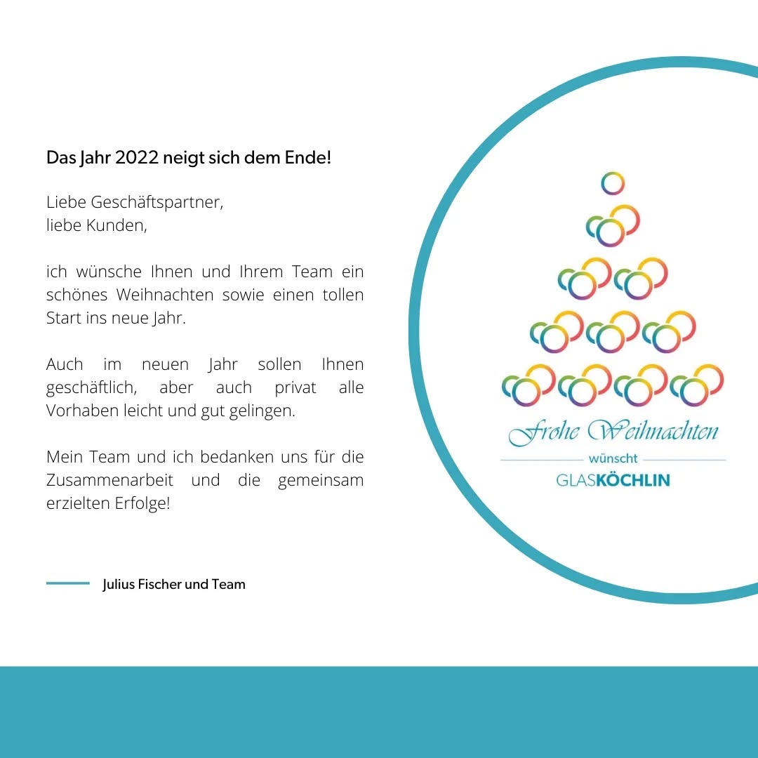 ?Frohe Weihnachten?
#glasköchlin #glaskoechlin #badsäckingen #schweiz #flachglas #glas #weihnachten #handwerker #handwerk #schreiner #metallbau #baugewerbe #architektur #lkwfahrer #glaserhandwerk