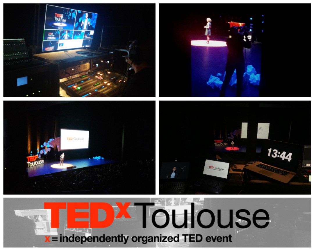 Les célèbres conférences Ted-x avaient lieu ce week-end dans le magnifique cadre du Théâtre de la Cité de Toulouse.
Fulls Prod y a participé en assurant les moyens de captation vidéo pour le live et la régie de diffusion, avec notamment une régie 5 caméras.
Merci à toute l’équipe de l’Association Les Inventeurs Anonymes, organisatrice de ce Ted-X Toulouse.
#tedx #toulouse #théâtredelacité