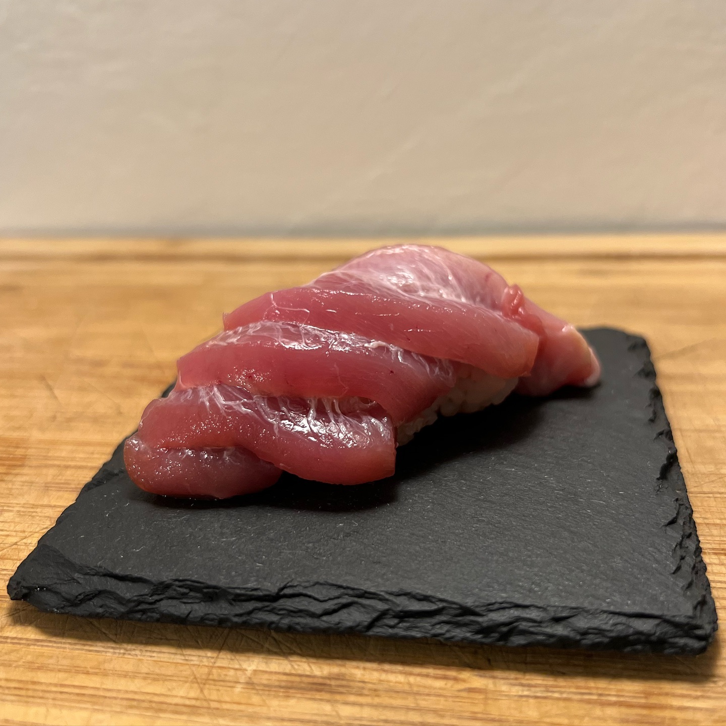 Bluefin Tuna Nigiri.
Origin: Channel Islands, California??
Need A Private Sushi Chef???
My team & I at @oceansideomakase specialize in providing an intimate Omakase (Chef’s Choice) experience throughout Southern California!
We mainly work around our own interpretation of traditional Japanese sushi with a slight hint of French & Peruvian inspired flavors.
Follow us @oceansideomakase?
Check out our website: www.oceansideomakase.com?
(Link In Bio)⬆️
**If given at least a month’s notice, we can provide this unique experience in Northern California.
Please DM for menu inquiries or any other questions!
#asurfersushichef #oceansideomakase #sushi #nigiri #sashimi #maki #omakase #sushicatering #sushichef #chefsroll #freshfish #michelinguide #surfing #privateomakase #bluefintuna #privatecatering #privatechef