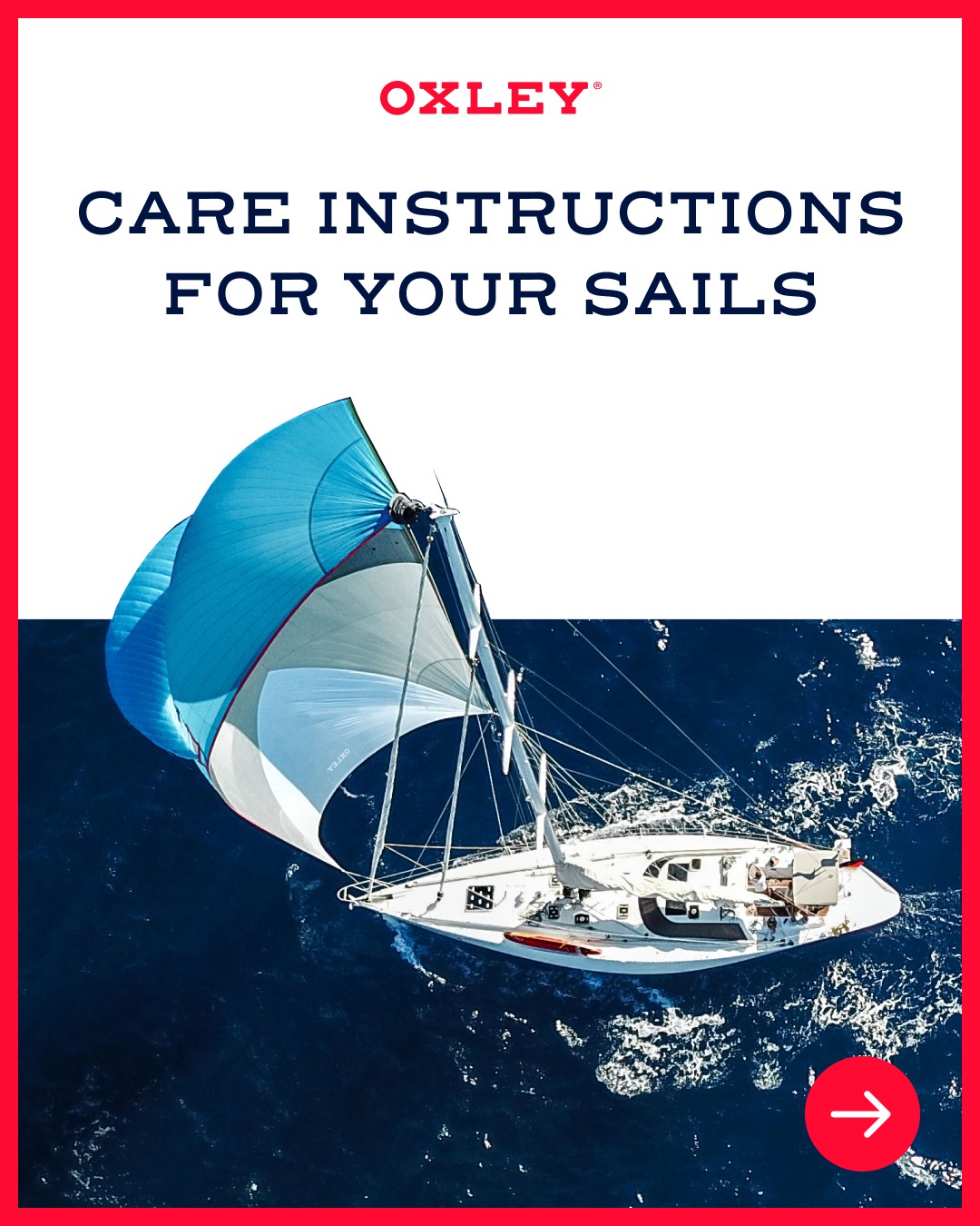 Protect your performance. ⛵️
Your sail delivers when it matters most — so give it the care it deserves.
☀️ Always protect your sail from excessive heat.
High temperatures can affect the material structure and long-term shape stability.
Proper storage and mindful handling help maintain durability, performance and safety on board.
Because true performance doesn’t end when the sail comes down — it continues in how you care for it.
#OXLEYSails #SailCare #BluewaterSailing #CruisingSails #PerformanceSailing #SailingLife