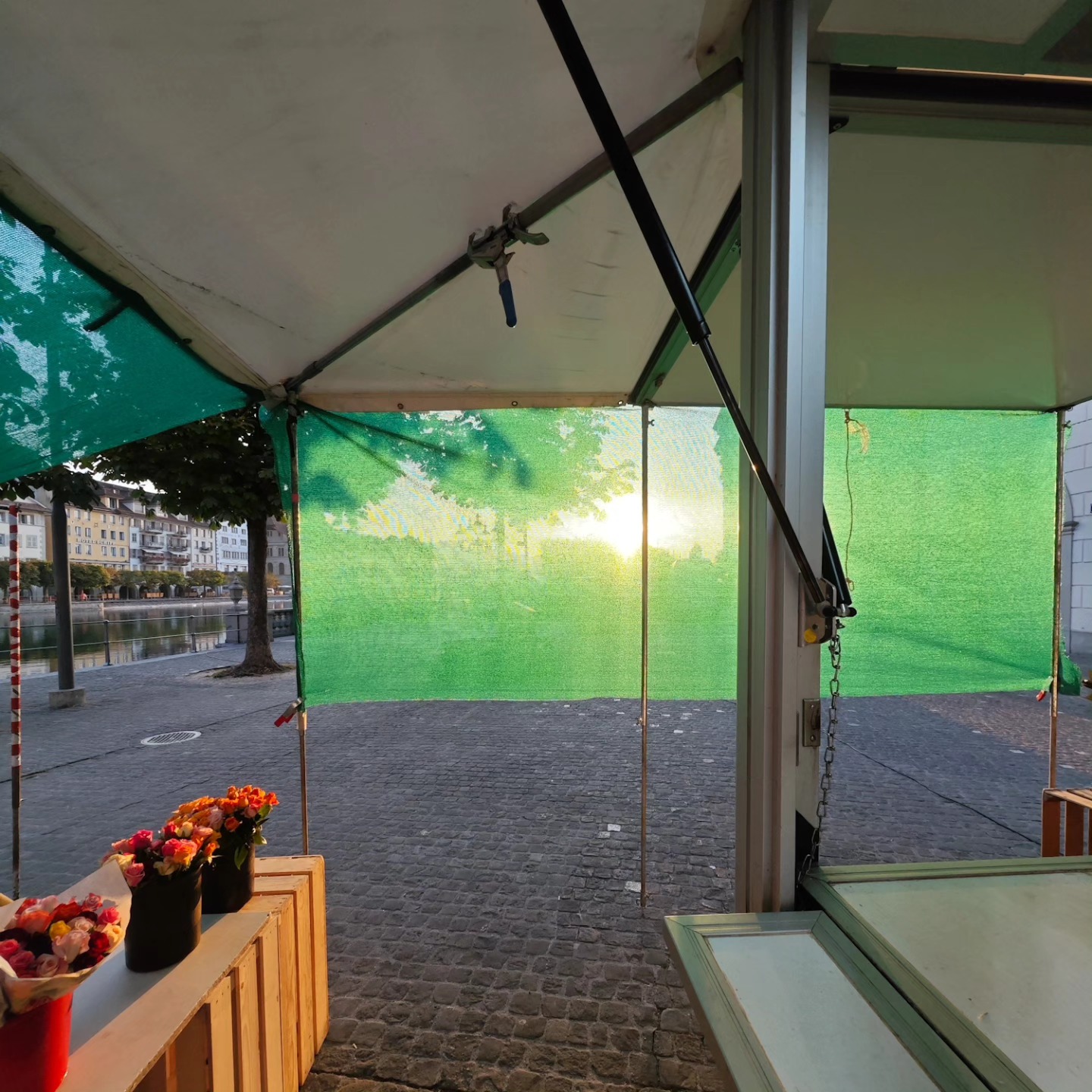 Der Sonnenschutz ist auch parat ☀️⛱️
