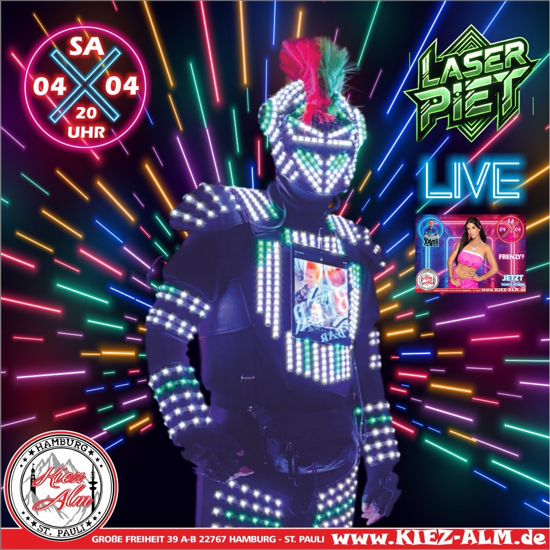⚡️ @frenzy_offiziell ⚡️AM SAMSTAG DEN 04.04 LIVE 🎙️IN DER KIEZ ALM HAMBURG 🤩 SICHERT EUCH JETZT DAS GOLDENE TICKET AUF UNSERER WEBSEITE www.KIEZ-ALM.de UM GARANTIERTEN EINLASS ZU HABEN 🎫
@djxaver_official extra angereist aus dem @bierkoenigmallorca und @laser_piet werden alles geben um Euch zu Unterhalten und gemeinsam die Alm zum WACKELN bringen !
Wir freuen uns auf Dich!
WIR SIND PARTY ❗️
KOMM IN DEINEN #lieblingsclub
#kiezalmhamburg #kiezalm #großefreiheit #reeperbahnhamburg
