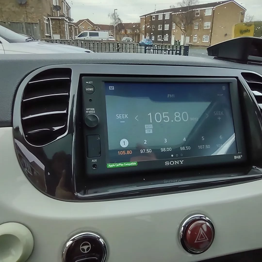 Having previously installed security and upgraded the audio in his motorhome, this customer had us back to install a Sony double din into his Fiat 500 tow car.
With Android auto built in to allow easy access to apps like Google maps this car is ready for the holiday getaways
@blueicesecurity @sonycaraudio#blueicesec #blueicesecurity #sonycaraudio