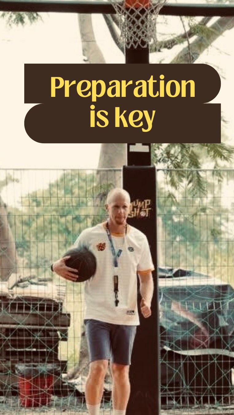 Life lesson worth repeating: Preparation is key. Slow down, lay the foundation first, and your results will come. Slow is fast, slow is pro #basketball #basketballcoaching #mindset #coaching #athletedevelopment