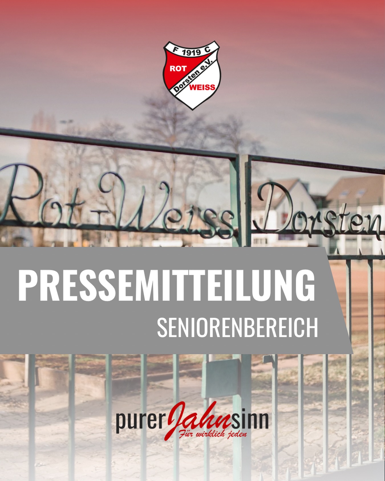 FC Rot-Weiss Dorsten 1919 e. V. stellt Trainerteam für die kommende Saison neu auf
Der FC Rot-Weiss Dorsten 1919 e. V. stellt die Weichen für die Zukunft und gibt eine wichtige personelle Entscheidung für die erste Herrenmannschaft bekannt: In der kommenden Saison wird Oliver Wieck das Traineramt übernehmen.
Mit Oliver Wieck gewinnt der Verein einen engagierten und entwicklungsorientierten Trainer, der in seinen bisherigen Stationen in Heek und Holtwick eindrucksvoll unter Beweis gestellt hat, wie nachhaltig Spieler gefördert und weiterentwickelt werden können. Besonders seine Fähigkeit, das Potenzial aus den eigenen Reihen zu erkennen und gezielt auszuschöpfen, passt hervorragend zur sportlichen Ausrichtung des FC Rot-Weiss Dorsten 1919 e. V..
Der Verein sieht sich zudem in seiner strategischen Entwicklung bestätigt: Der Neuaufbau des Jugendbereichs wird in den kommenden Jahren erfolgreich abgeschlossen sein. Mit der Verpflichtung von Oliver Wieck wird der Übergang vom Jugend- in den Seniorenbereich künftig noch gezielter forciert, um talentierten Spielern aus den eigenen Reihen eine klare sportliche Perspektive im Verein zu bieten.
Im Zuge dieser Neuausrichtung wird der Vertrag mit dem bisherigen Trainer Akif Aygün nicht verlängert. Der Verein bedankt sich ausdrücklich bei ihm für seine geleistete Arbeit. Akif Aygün hat in seiner Amtszeit maßgeblich dazu beigetragen, die Mannschaft nach zwei turbulenten Jahren zu stabilisieren.
Der FC Rot-Weiss Dorsten 1919 e. V. wünscht Akif Aygün für seine sportliche und persönliche Zukunft alles Gute und weiterhin viel Erfolg.
Mit Blick auf die kommende Saison freut sich der Verein auf die Zusammenarbeit mit Oliver Wieck und ist überzeugt, gemeinsam die nächsten Entwicklungsschritte gehen zu können.