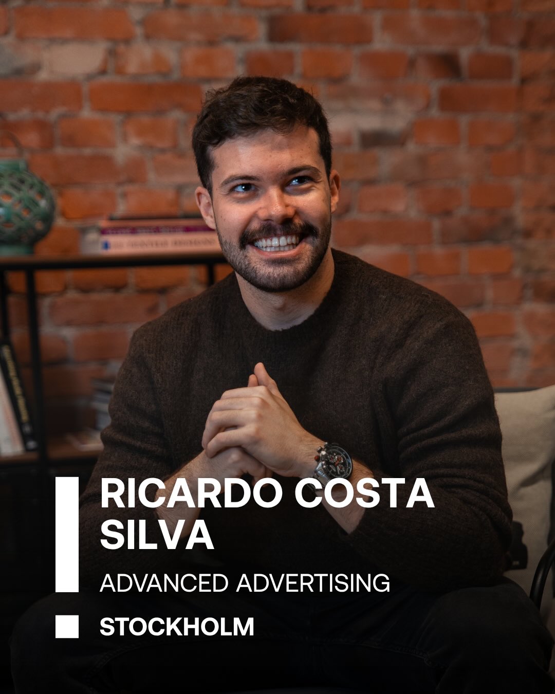 Meet @ricardocsilva99, one of our students from Portgual. Below he shares his thoughts on the Advanced Advertising Program:
◼ Can you share a little bit about your background and why you applied for the Advanced Program?
My formal background is Law and Business. But I’ve always known I wanted to write for a living. But starting so young as a freelancer made me realize I wasn’t learning from the best. I wasn’t writing and being critiqued / educated by the ‘giants’ in the industry. A quick search made me realize I needed a book with visuals and 360’ campaigns. I put my AI agent to work and give me a list of the Best-of-the-Best schools for this specific purpose. A mix of mentorship and education. Berghs came as #1. I double checked and researched. Still. Berghs. Number 1. I didn’t hesitate, booked an interview, was the last student to be accepted and in 10 days flew to Stockholm and found a place to live in.
◼ What’s been the most valuable thing you’ve learned so far at Berghs?
I wrote a LinkedIn post about this. I’m creative and I love to write. But I’m disorganized and too ambitious. It’s what people call ‘bingo brain’. 90% of my writings had a ‘lasagna freestyle’ of ideas. I wanted to put out everything, and write a lot… instead of focusing on one idea and making it inspiring with my copywriting.
I feel like I got cautioned (in a good way) by Berghs’ instructors and program director, Adam, that whenever I’m about to put a lot of ideas into a piece of paper (because I like them all), I stop. Rethink. Choose one. And gravitate towards that, solely.
◼ If you think back to your first day, how did you feel walking into Berghs for the first time?
I had the best welcoming possible. I had never seen anything like this. Day 1, I felt blessed. Everyone was so nice, empathetic and into the same goal, that I felt ecstatic on my first day and intro week. In terms of skills, throughout the projects and the craft module, I became a better copywriter. And a better creative as well. I had one style of writing, now I can adapt better to any b
