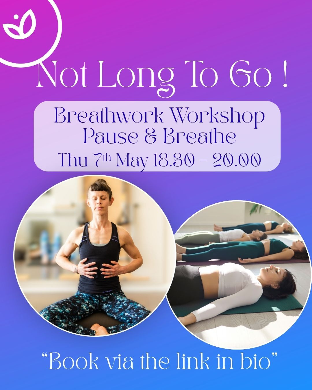 Breathwork Workshop
Thu May 7th • 6:30–8:00pm £25
If you’ve been thinking about joining this breathwork session,
Expect:
• Deep reset for your nervous system
• Guided breathwork + grounding
• Space to slow down and reconnect
Book your spot via our link in bio, website or London Road Health and Fitness App.
#Hindhead #HindheadSurrey #Haslemere #HaslemereLife #Grayshott #GrayshottVillage #SurreyLife #SurreyWellness #GuildfordSurrey #SouthDownsLife #MeditationSurrey #WellnessSurrey #RelaxationTherapy #StressReliefUK #MeditationClassSurrey #InPersonWellness #LimitedSpaces