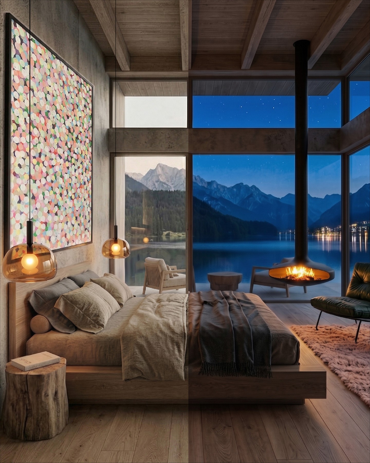 The lake was never meant to be a view. It was meant to be part of the room.
Residence in Italy, designed around one idea: that nature should not stop at the window. Floor-to-ceiling glass, natural stone, light wood, and linen, a palette drawn directly from the water and the landscape beyond it.
Slow living, built in.
#KitzigDesignStudios #HausAmSee #LakesideResidence #ResidentialDesign #LuxuryInteriors #InteriorDesign #DesignBeyondBoundaries #ItalyDesign #SlowLiving #NaturalMaterials #PrivateResidence