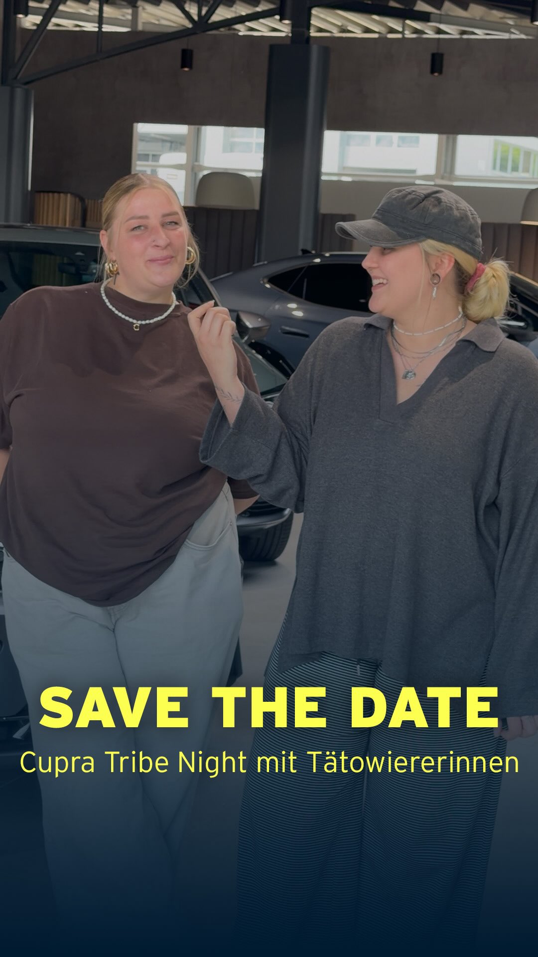 CUPRA TRIBE NIGHT 2026! Save the date!
Die Tätowiererinnen stehen! 🔥🖊️ @elley.ttt x @denisa_ink
Kommt am Freitag, 19.06.2026 ab 17.00 Uhr zur dritten Cupra Tribe Night bei uns in Wolfhagen und lasst euch ein neues Tattoo stechen!
Weitere Highlights:
• DJ mit Cupra Beats
• Signature Drinks an der Cocktailbar
• Spanisches flying Buffet
• Lasershow
• der neue elektrische Cupra Raval
• Probefahrten mit der gesamten Modellpalette
Wir freuen uns auf Euren Besuch! 😍
#CUPRA #TRIBENIGHT #Tattoo #AutohausOstmann #Wolfhagen